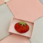 The 'Heirloom Harvest' Tomato Resin Brooch / Tomato Girl Aesthetic / Gift For Gardeners, thumbnail 4 of 6
