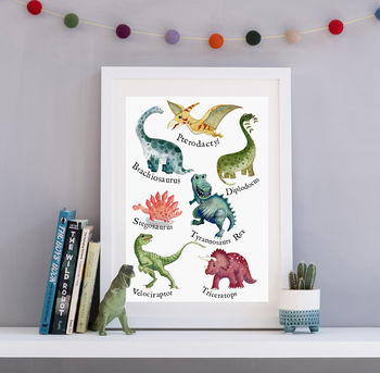 Dinosaur Art Print, 2 of 10