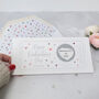 Personalised Valentine’s Day Scratch To Reveal Ticket Card, thumbnail 4 of 6