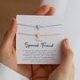 To My Special Friend Bracelet Set – Matching Heart Bracelets Gift For Friends, thumbnail 1 of 7