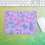 Purple Gamer Girl Mouse Mat Gift For Teen, thumbnail 1 of 3