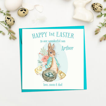 Peter Rabbit First Easter Card, 3 of 3