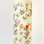 Hand Painted Colourful Wildflower Pillar Candle, thumbnail 2 of 2