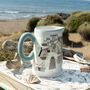 Seaside Harbour House Stoneware Milk Jug In Gift Box, thumbnail 1 of 5