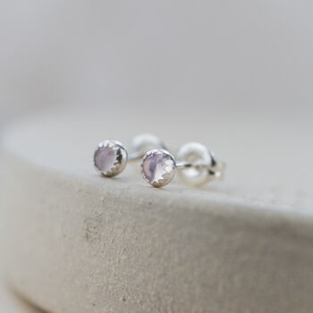 Sterling Silver Mini Birthstone Stud, 12 of 12