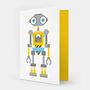 Yellow Robot Card, thumbnail 1 of 2