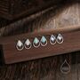 Moonstone Droplet Stud Earrings In Sterling Silver, thumbnail 3 of 11