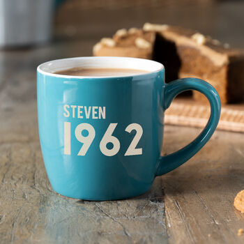 Personalised 1963 60th Birthday Mug, 2 of 3
