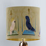 Parrot Swings Lampshade, On Charcoal, thumbnail 8 of 10