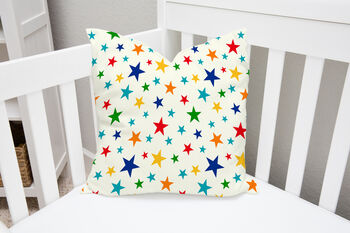 Multi Coloured Star Lampshade, 3 of 5