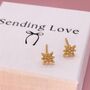 Star Christmas Earrings, thumbnail 4 of 5