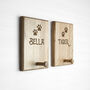 Personalised Paw Print Peg Hook, thumbnail 2 of 5