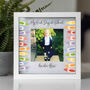 Personalised Glass Printed Photo First Day At Nursery Frame Multiple Sizes, thumbnail 1 of 2