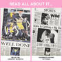 Kobe Bryant Personalised Nba Basketball Gift Newspaper Book, thumbnail 12 of 12