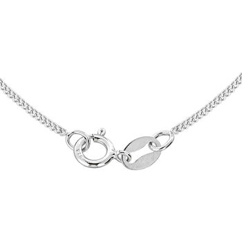 Sterling Silver Light Curb Chain Necklace, 4 of 10