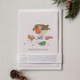 Cute 'Robin Santa's Cookies' Christmas Card That Gives Back, thumbnail 1 of 2