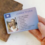 Personalised Licence To Love Metal Wallet Card, thumbnail 1 of 7