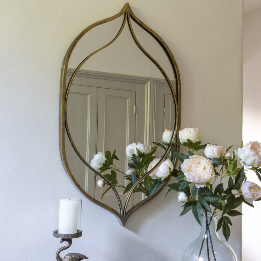 Elegant Metal Ornate Mirror, 1 of 4