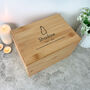 Personalised Bamboo Urn For Pet Cremation Ashes Dog/Cat Design, thumbnail 4 of 12