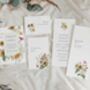 Sunflower Gatefold Wedding Invitations, thumbnail 5 of 5