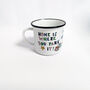 Personalised Home Is Where You Park It Mug, thumbnail 1 of 8