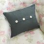 Linen Star Piped Cushion, thumbnail 3 of 8