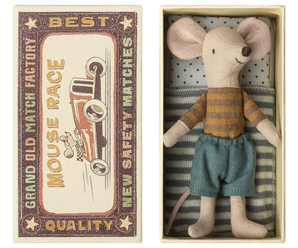 Image of Big Brother Mouse In Stripe Top In A Box