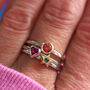 Star Birthstone Ring, thumbnail 9 of 12