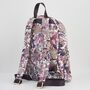 Deco Blooms Large Blackberry Backpack, thumbnail 4 of 8