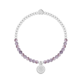 Crown Chakra Amethyst Bracelet, 3 of 8