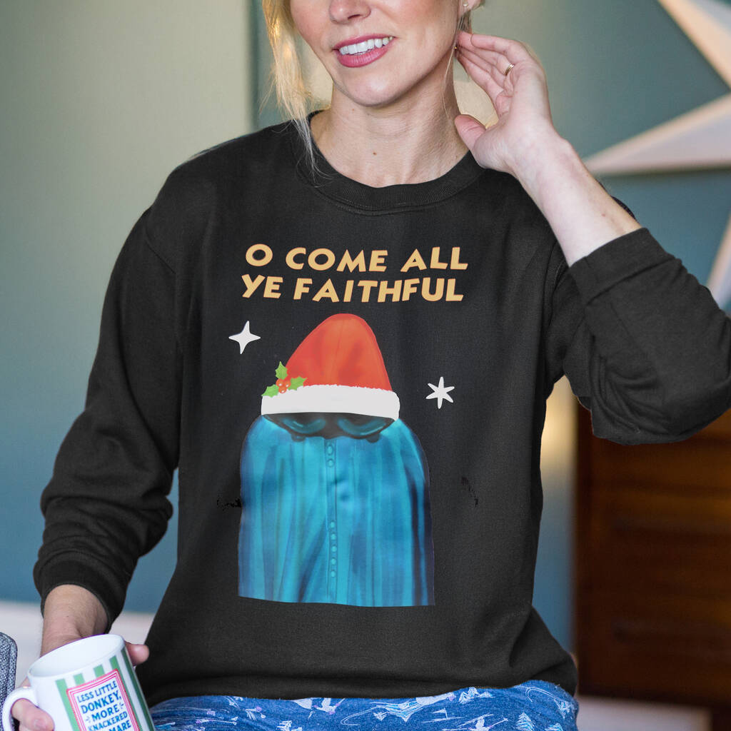 Unisex Traitors Christmas Jumper, 1 of 3