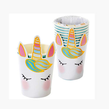 Unicorn Paper Party Cups, 2 of 7