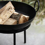 Cast Iron Fire Bowl On Stand, thumbnail 4 of 4