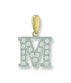 Personalized Radiance 9 K Solid Gold Pendant, 10 of 12