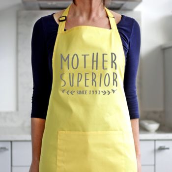 Mother Superior Personalised Apron, 6 of 6