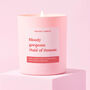 Funny Maid Of Honour Gift Pink Candle Maid Of Honour, thumbnail 1 of 3