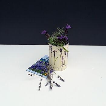 Purple Petals Miniature Bee House Garden Gift Box, 5 of 7