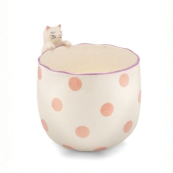 Peeking Cat Planter, 4 of 4