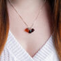 Capricorn Zodiac Personalised Crystal Necklace, thumbnail 2 of 10