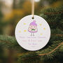 Merry Christmas Grandmother Love From The Bump Ceramic Decoration C, thumbnail 1 of 3