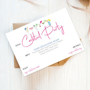 Drinks Party Invitations, 4 of 5