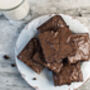'Gorgeously Gooey' Chocolate Brownie Baking Mix Jar, thumbnail 4 of 8