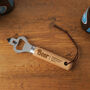 Loft 'Beer Makes Burnt…' Wooden Bottle Opener, thumbnail 1 of 2