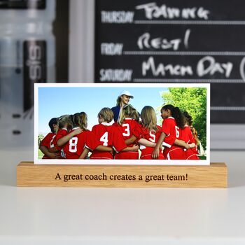 Personalised School Leavers Panoramic Print And Holder, 6 of 12