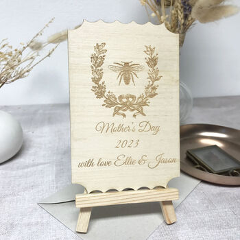Personalised Mothers Day Bee Card, 9 of 10