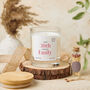 Birthday Gift Candle Set With Name And Age, thumbnail 3 of 5