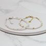 Delicate Pearl Bracelet Sterling Silver Or Gold Vermeil, thumbnail 5 of 11