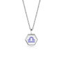 Libra Zodiac Glowing Pendant Necklace With Uv Keyring Torch, thumbnail 9 of 12