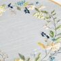 Spring Wreath Embroidery Hoop Kit, thumbnail 4 of 4