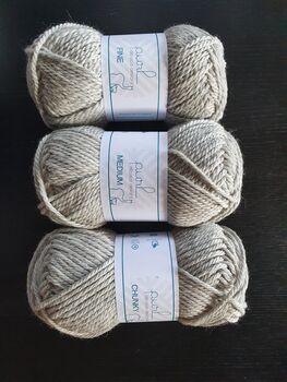 Holly Woollen Hat Knitting Kit Gift Set, 8 of 8